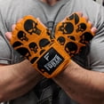 thumbnail image 1 of Forza Sports 180" Mexican Style Boxing and MMA Handwraps - Skulls Orange, 1 of 4
