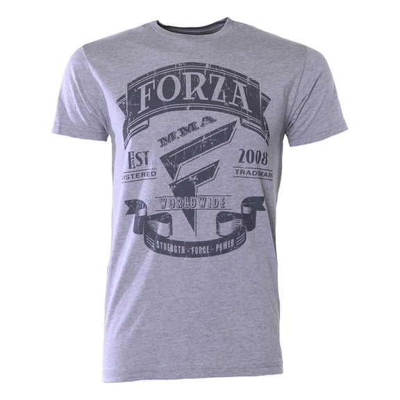 Forza Sports "Origins" MMA T-Shirt - 2XL - Dark Heather Gray