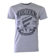 Forza Sports Origins MMA T-Shirt - 3XL - Dark Heather Gray