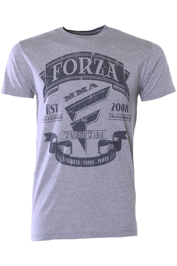"Origins" MMA T-Shirt - Medium - Dark Heather Gray