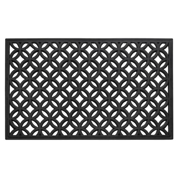 Forza Terra Wrought Iron Rubber Mat 18x30 - Diamond