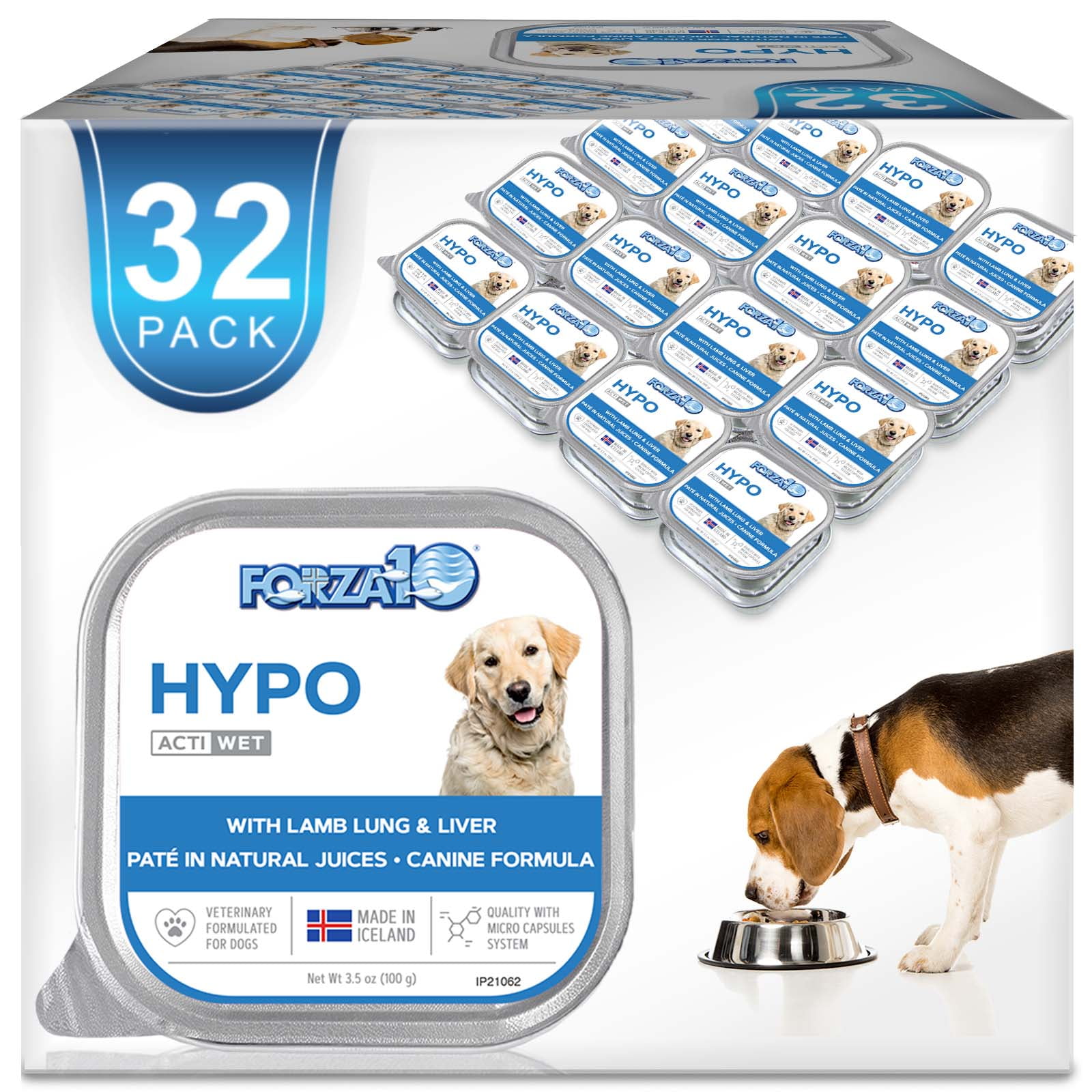 Forza10 Actiwet Hypoallergenic Lamb Canned Dog Food