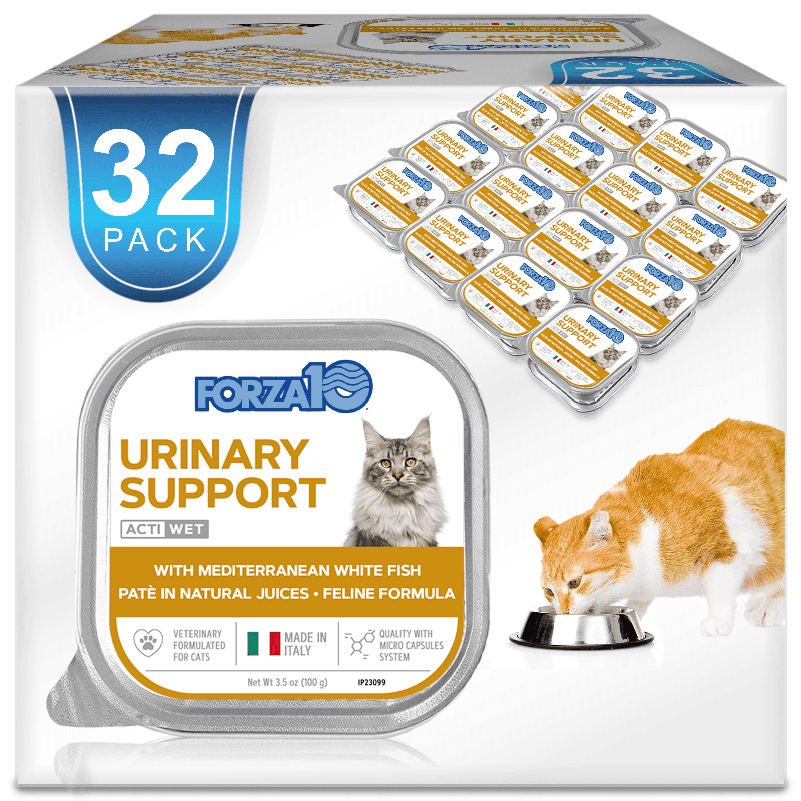Forza10 Actiwet Urinary Support Icelandic Fish Recipe Canned Cat Food