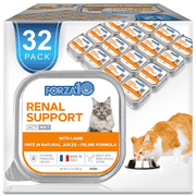 Forza10 Renal Wet Cat Food for Adult Cats - 3.5 oz, 32 Pack - Lamb Flavor
