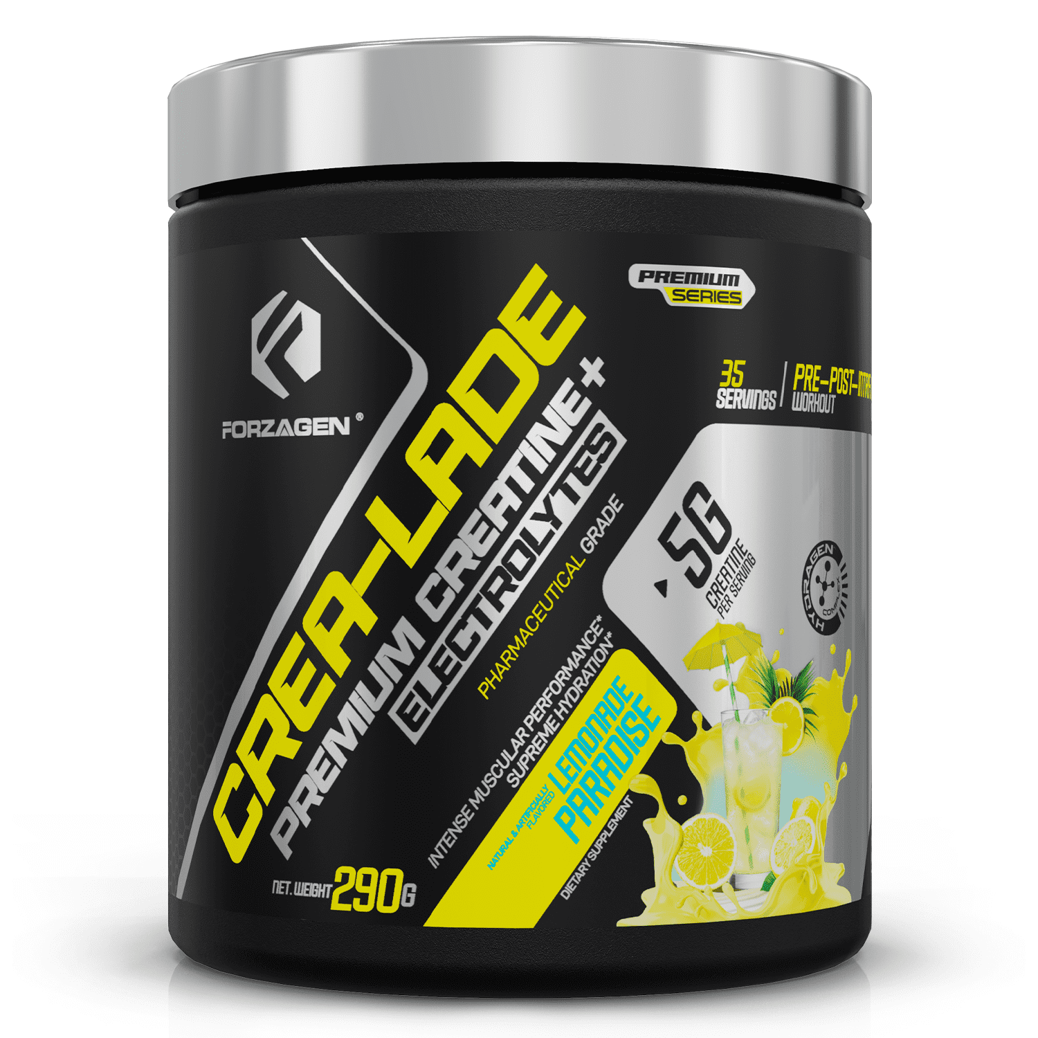 Forzagen CREA-LADE PREMIUM CREATINE + ELECTROLYTES 35 servings