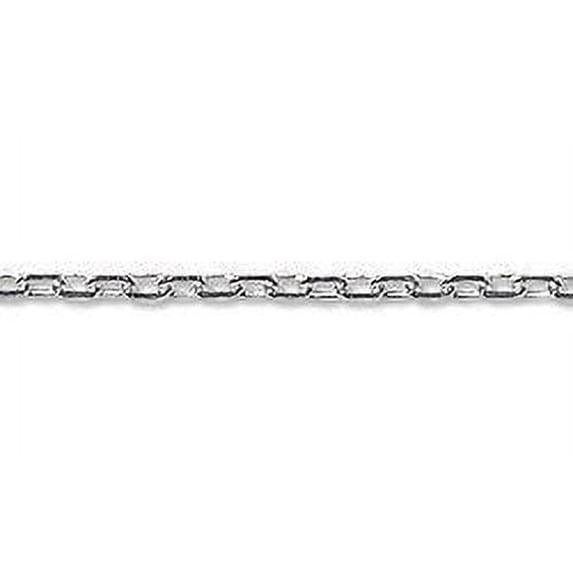 Forzatina Chain 1mm Sterling Silver (Priced per Foot) -