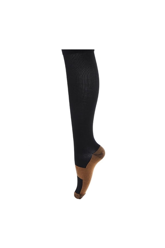 Dance Long Soks Copper Fiber Ballet High Compression Breathe Sun Protection Sport Long Stocking Fitness BaseBall