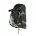 thumbnail image 1 of Forzero Fishing Flap Caps Men Women Quick Dry Sunshade UV Protection Removable Ear Neck Cover Outdoor Sportswear Accessories, 1 of 6