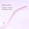 thumbnail image 1 of Forzero Glass Straws Drinking Reusable,Heat and High Temperature Resistant Glass Elbow Straw,8mm18cm, 1 of 5