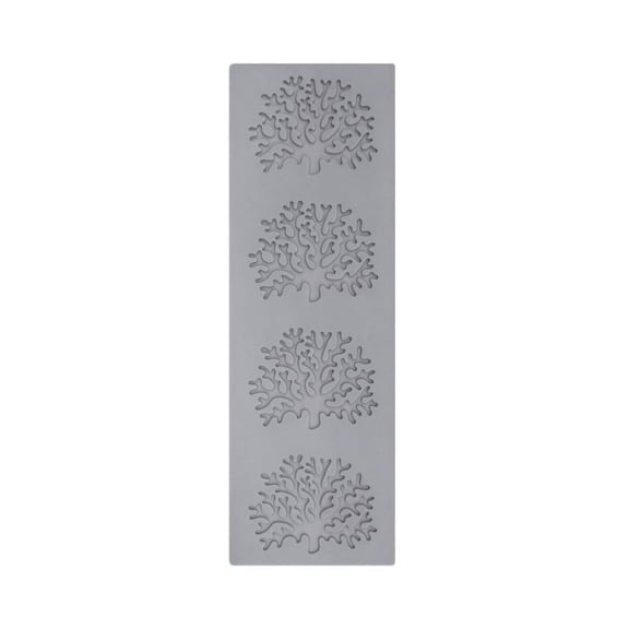 Forzero Multi-linked coral twigs and leaves fondant lace mat, silicone soft candy mold, cake silicone mold, diy chocolate creative decoration baking mold