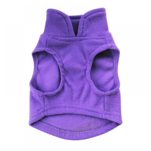 Forzero Pet Dogs Autumn Winter Thickened Vest Coat Small Medium Dogs Warm Costume with Traction Ring