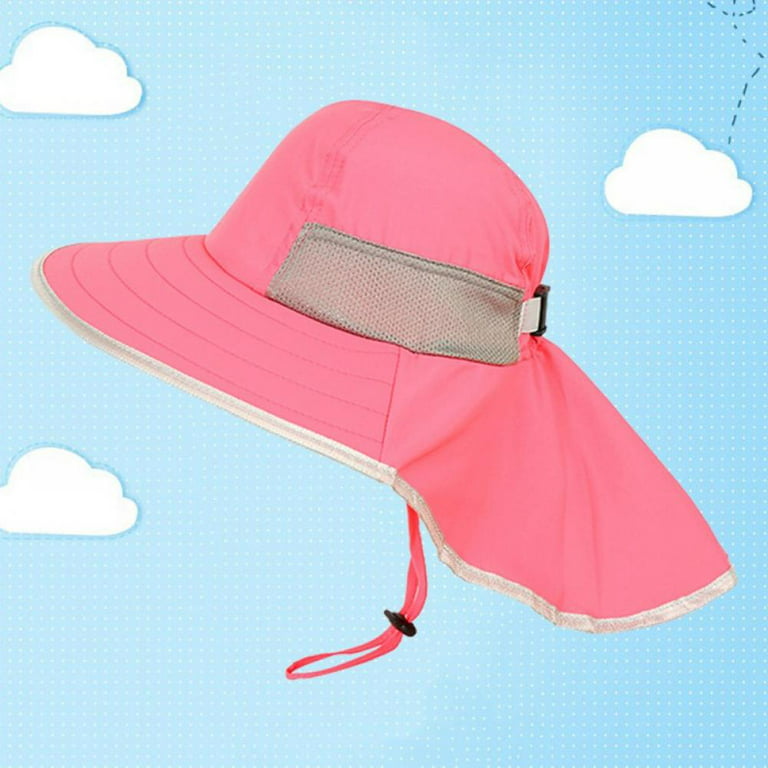 Forzero UPF 50+ Boys Sun Hat with Neck Flap Summer Beach Hat Kids Safari Hat