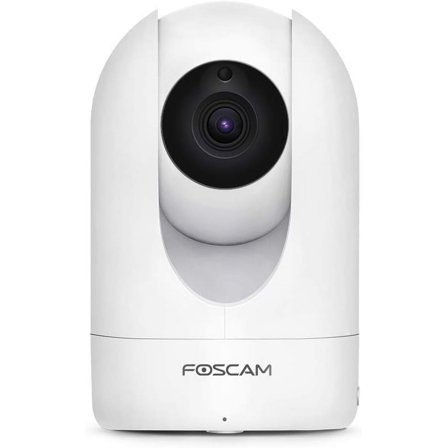 Foscam Home Security Camera R4S 4MP(2K) WiFi Camera, 2.4/5GHz Wireless IP Indoor Camera with AI Human Detection & Sound Detection, 33ft Night Vision, 2-Way Audio,Compatible with Alexa, White