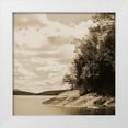 thumbnail image 1 of Foschino, Suzanne 15x15 White Modern Wood Framed Museum Art Print Titled - Sepia Lake 1, 1 of 4