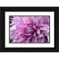 thumbnail image 1 of Foschino, Suzanne 18x13 Black Ornate Wood Framed with Double Matting Museum Art Print Titled - Purple Dahila, 1 of 4