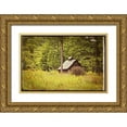 thumbnail image 1 of Foschino, Suzanne 18x13 Gold Ornate Wood Framed with Double Matting Museum Art Print Titled - Country Barn 1 Vintage, 1 of 4
