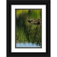 thumbnail image 1 of Foschino, Suzanne 23x32 Black Ornate Wood Framed with Double Matting Museum Art Print Titled - A Floating Garden, 1 of 4
