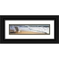thumbnail image 1 of Foschino, Suzanne 24x8 Black Ornate Wood Framed with Double Matting Museum Art Print Titled - Adirondaks On The Beach, 1 of 4