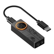 Fosi Audio DS3 Portable USB DAC Headphone Amplifier with Spatial Audio Black