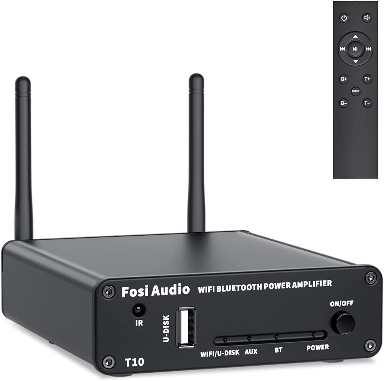 Amplificador Hifi Fosi Audio T10 WiFi Bluetooth Streaming