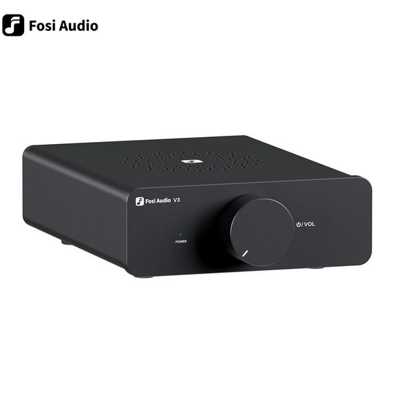 Fosi Audio V3 Mono Stereo Power Amplifier 2/2.1/3/4/5 Channel TPA3255 Mini Amp 240W Professional Amplifier