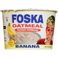 thumbnail image 1 of Foska Banana Oatmeal Instant Porridge, 2.6 oz, 1 of 3