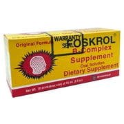 Foskrol Vitamins for Brain and Nerves 10 Ampoules 0f 15ml by biokemical