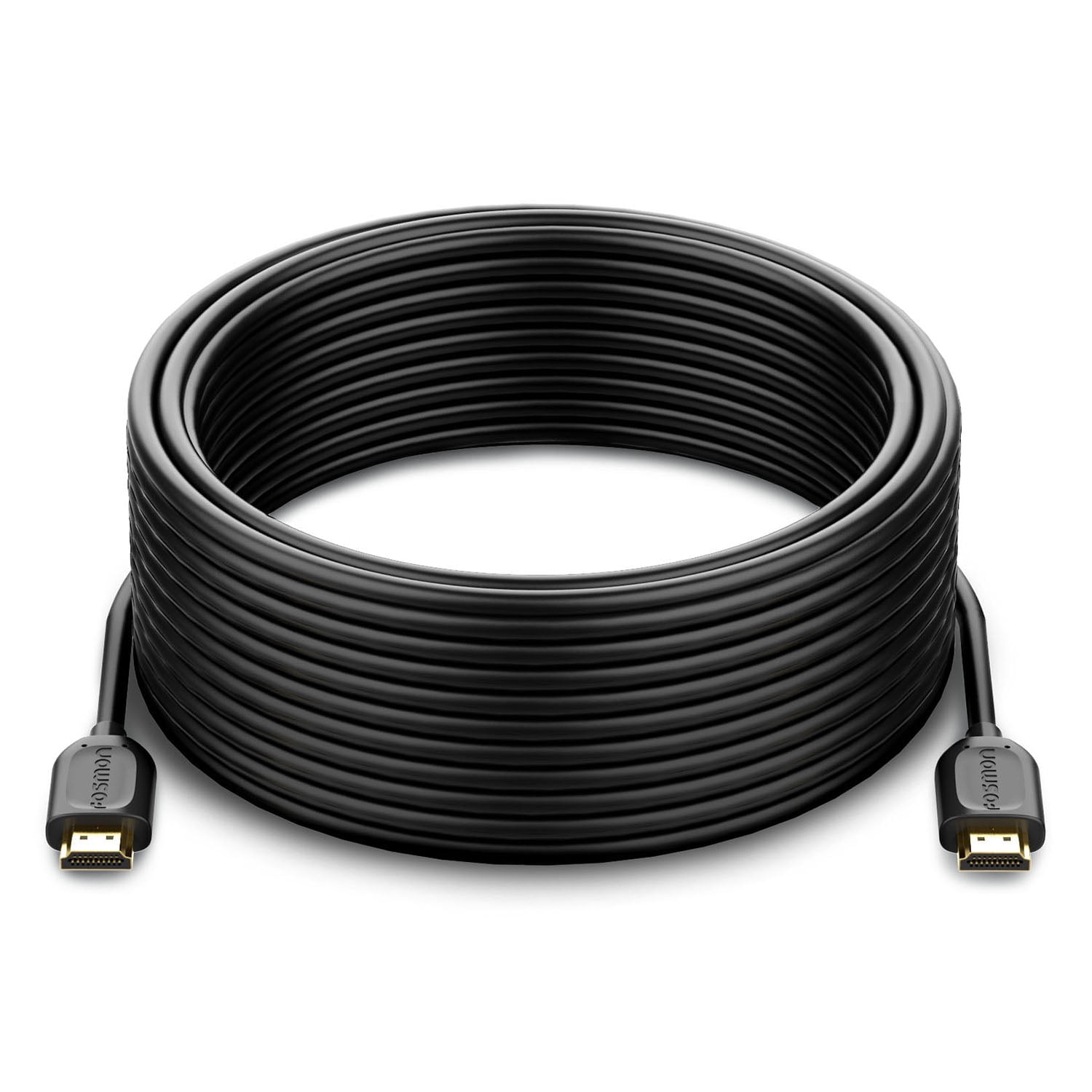 Fosmon 4K HDMI Cable 50FT (2 Packs), Gold-Plated Ultra High Speed (10.2 Gigabyte per second UHD 2160p at 30Hertz 3D HD 1080p) Supports Ethernet, Audio Return, Xbox PS3 PS4 PC