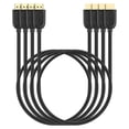 thumbnail image 1 of Fosmon 4K HDMI Cable 6FT (4 Pack), Gold-Plated Ultra High Speed [10.2Gbps UHD 2160p@30Hz 3D HD 1080p] Supports Ethernet, Audio Return, Xbox Playstation PS3 PS4 PC, 1 of 5