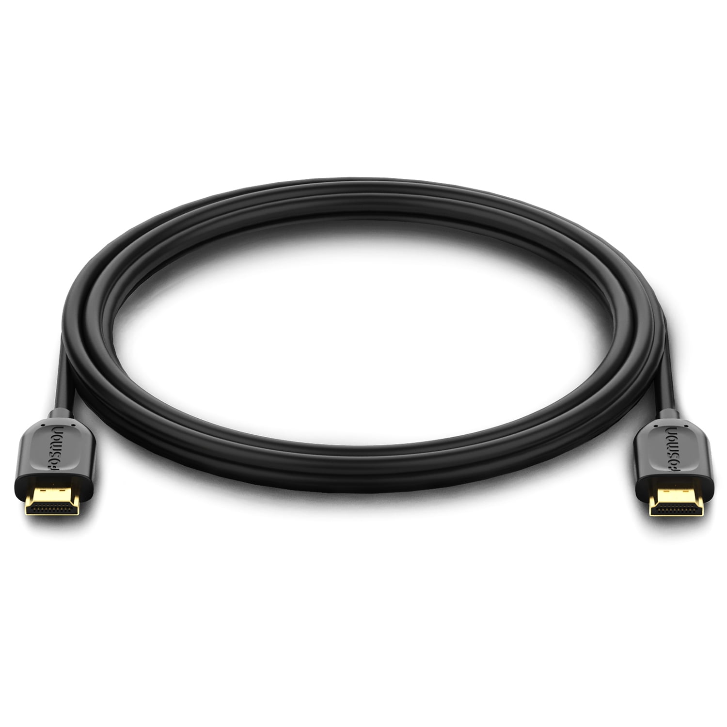 Fosmon 4K HDMI Cable 6FT, Gold-Plated Ultra High Speed Ethernet [10.2Gbps UHD 2160p@30Hz|3D|HD|1080p] Audio Return, Xbox One, Xbox Series X S, Playstation 3 4 5