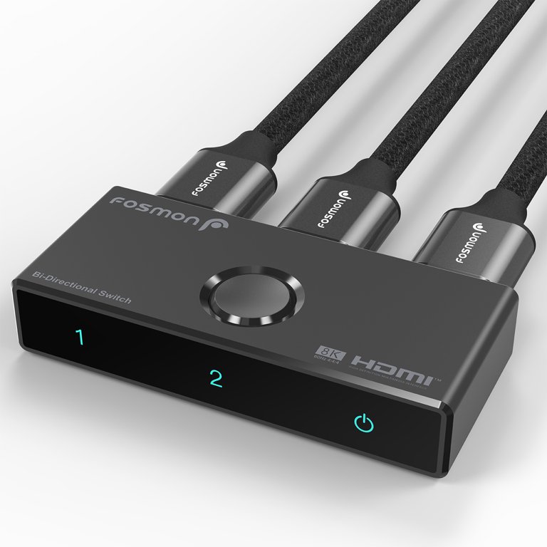 Commutateur Hdmi 2.1 8K GANA - 2 Entrées 1 Sortie Pour PS5/Xbox/TV 4K 120Hz Adaptateur PS5 Xbox Commutateur Hdmi 2.1 8K GANA - 2 Entrées 1 Sortie Pour PS5/Xbox/TV 4K 120Hz Adaptateur PS5 Xbox