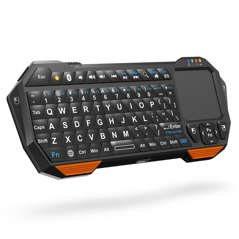 Fosmon Mini Bluetooth Keyboard with USB-C Charging (QWERTY Keypad