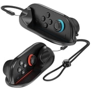 Fosmon Nintendo Switch 2 Mouse Grip for Joycons, Ergonomic Gaming Mouse Grip for Switch 2 Joy Con, Switch 2 Mouse Grip Gaming Controller, Black