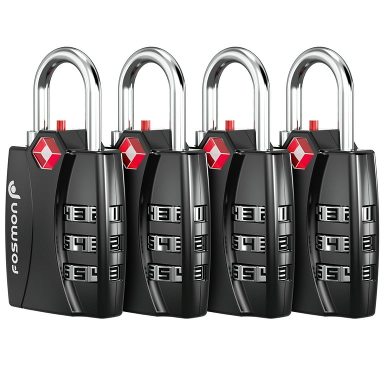 Hostel Packing Best Travel Locks For Backpackers Fosmon TSA