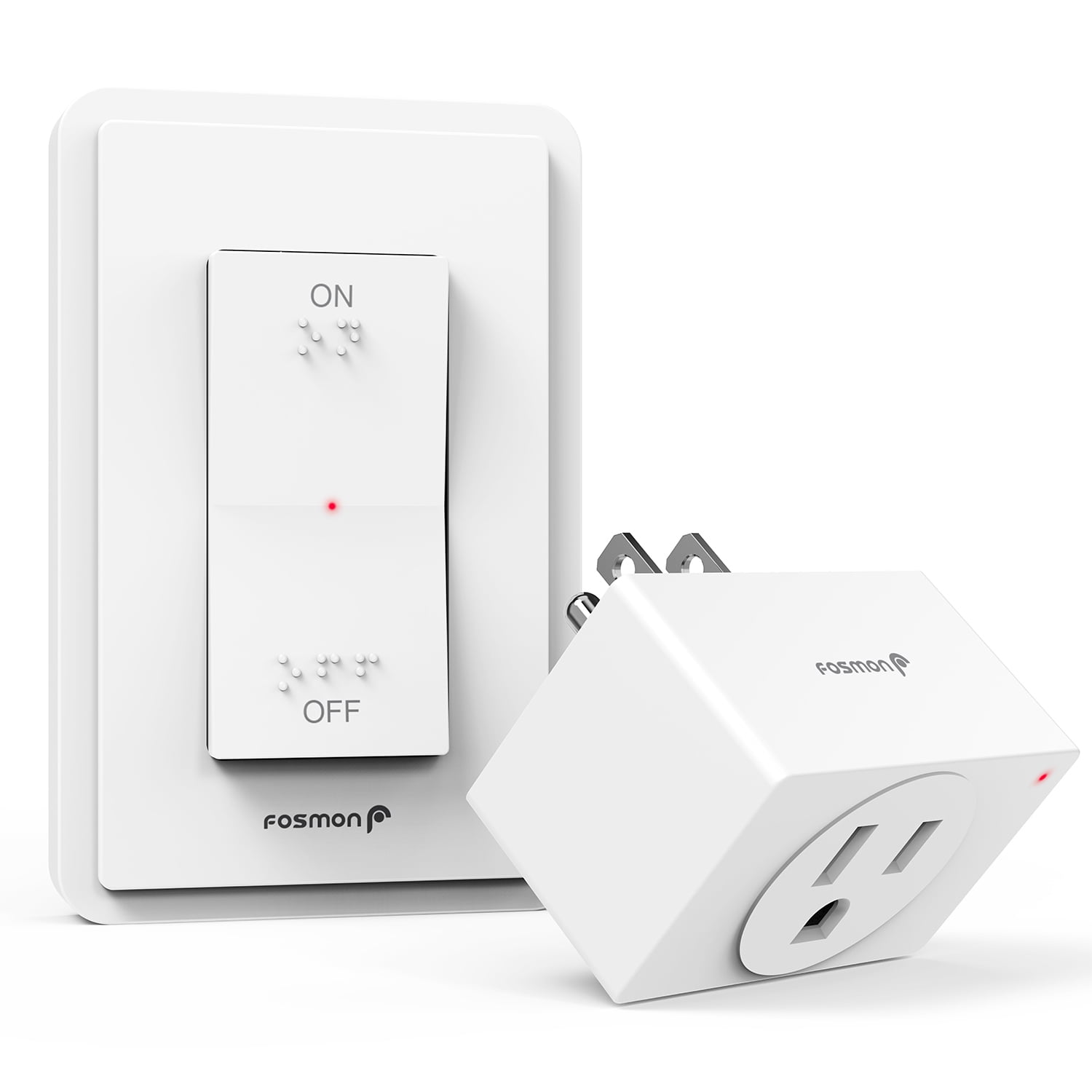 Fosmon Wireless Remote Control Electrical Outlet Switch- ETL