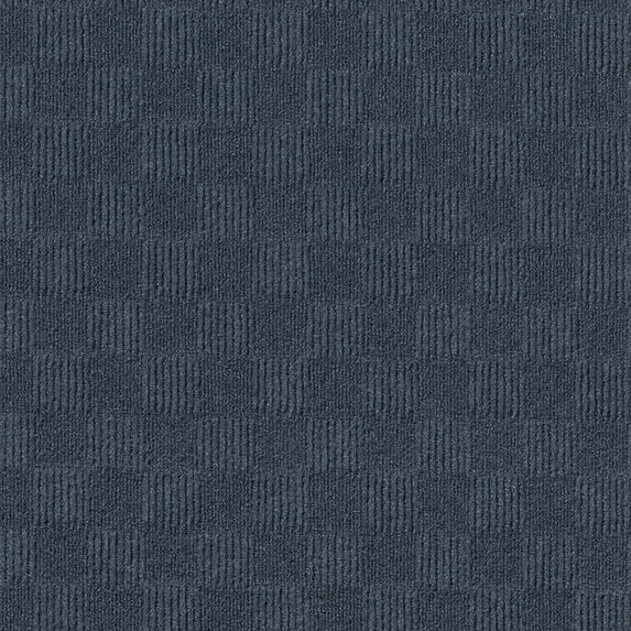 Foss Floors Denim Blue 24'’ x 24’' Indoor/Outdoor Masonry Carpet Tile ...