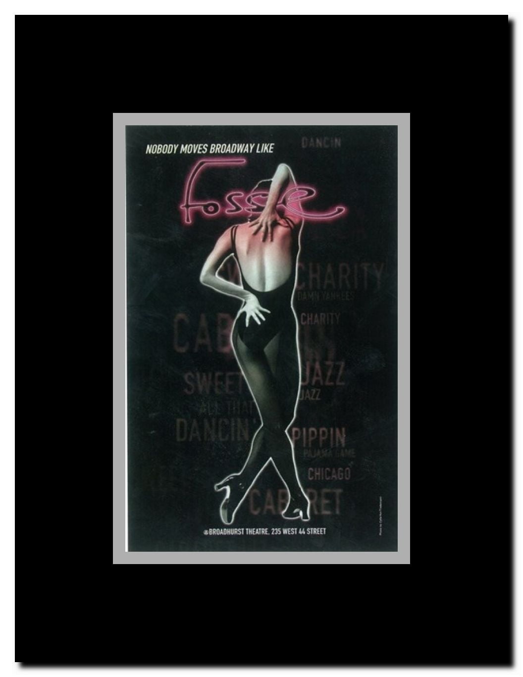 Fosse (Broadway) Framed Movie Poster