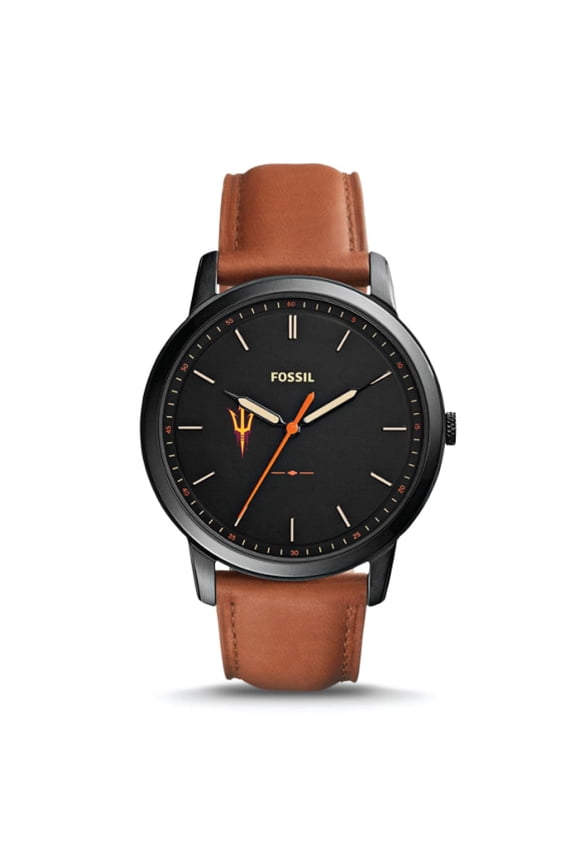 Arizona State Sun Devils The Minimalist Slim Leather Watch