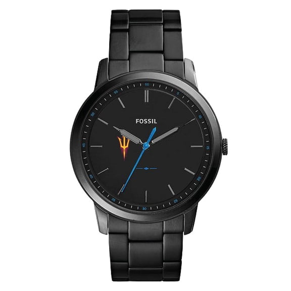 Fossil Arizona State Sun Devils The Minimalist Slim Stainless Steel Watch