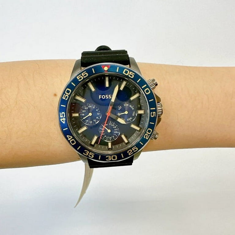 Bannon multifunction online blue silicone watch