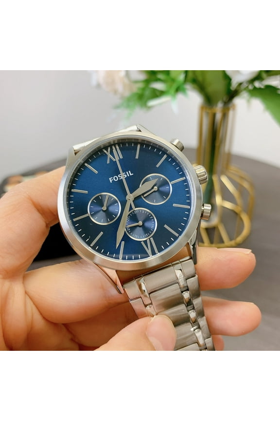 BQ2808 Fenmore Multifunction Stainless Steel Watch