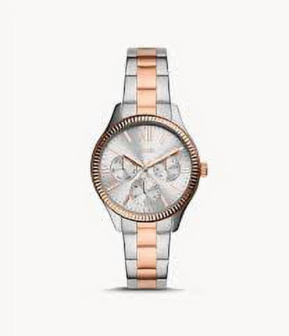 Fossil BQ3761 Rye Multifunction Two-Tone Stainless Steel Watch 