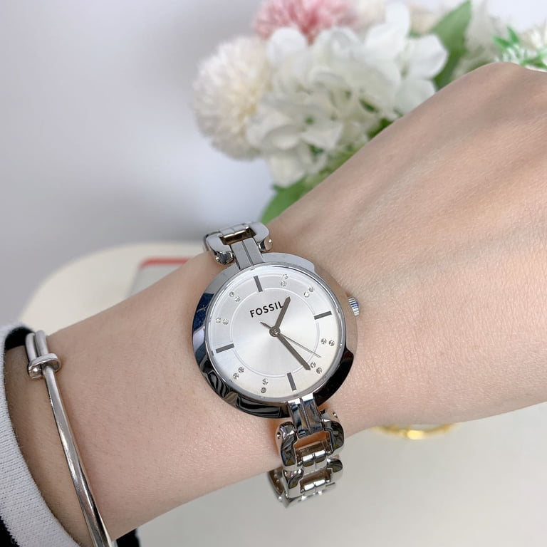 Quartz Stainless Steel Three-Hand Watch for Women Fossil Women main image 4