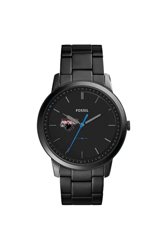 Black Clark Atlanta University Panthers The Minimalist Slim Stainless Steel Watch