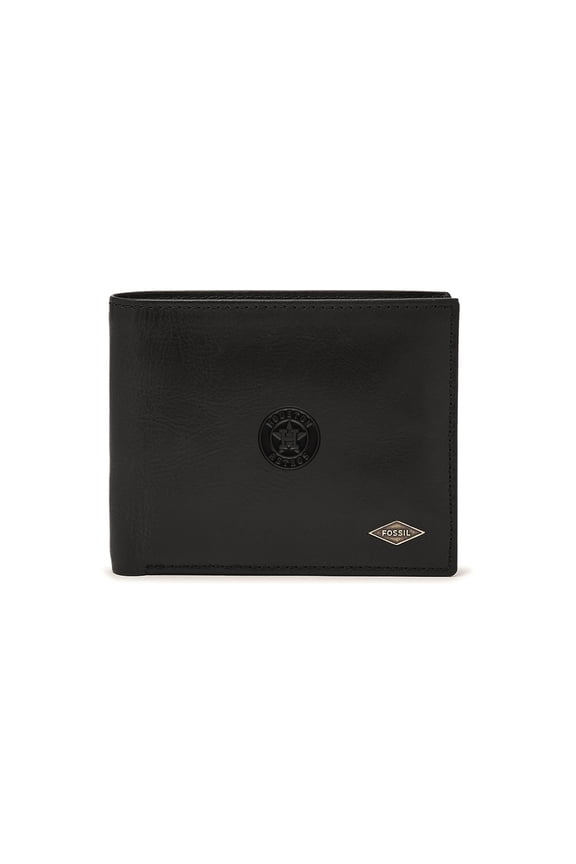 Black Houston Astros Ryan RFID Passcase Wallet