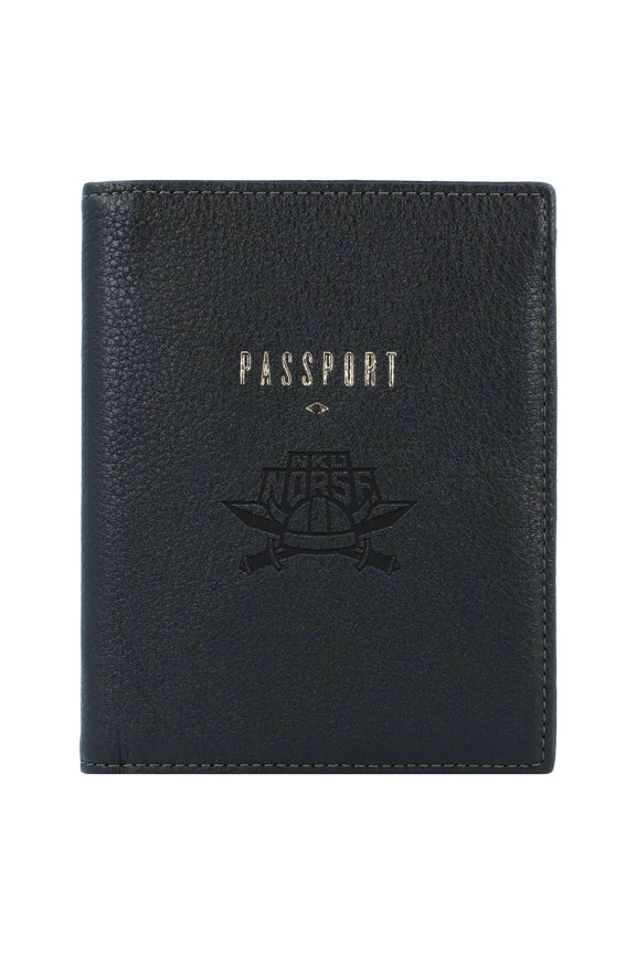 Black Northern Kentucky University Norse Travel RFID Passport Case