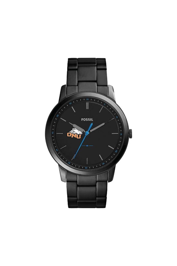 Black Ohio Northern Polar Bears The Minimalist Slim Stainless Steel Watch