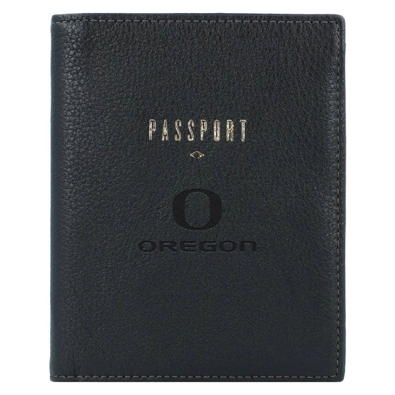Fossil  Black Oregon Ducks Travel RFID Passport Case