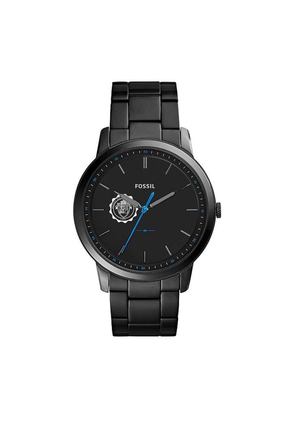 Black Robert Morris Colonials The Minimalist Slim Stainless Steel Watch