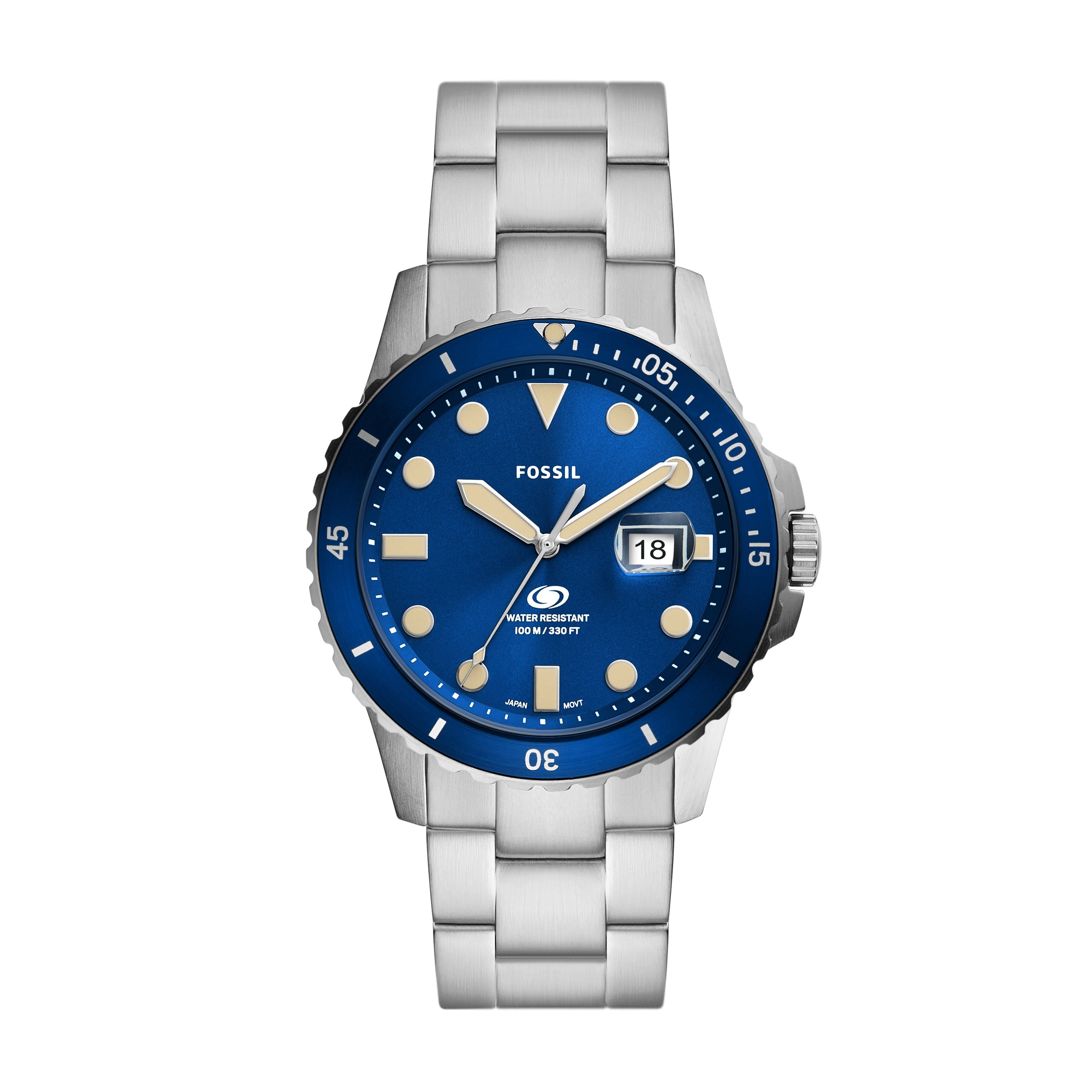 Fossil q stainless steel sale